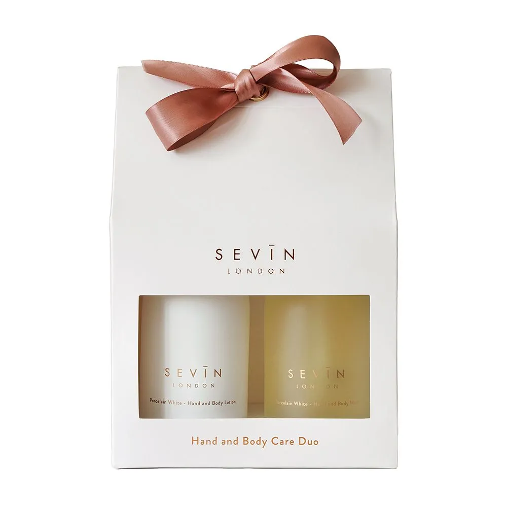 Sevin London Porcelain White Hand and Body Duo Set - Подарунковий набір Sevin London Porcelain White Hand and Body Duo Set - Подарунковий набір